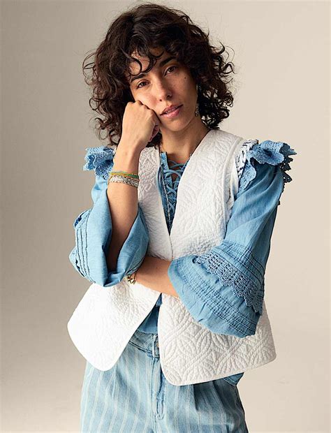 Buy Pure Cotton Printed Quilted Reversible Gilet at Marks & Spencer