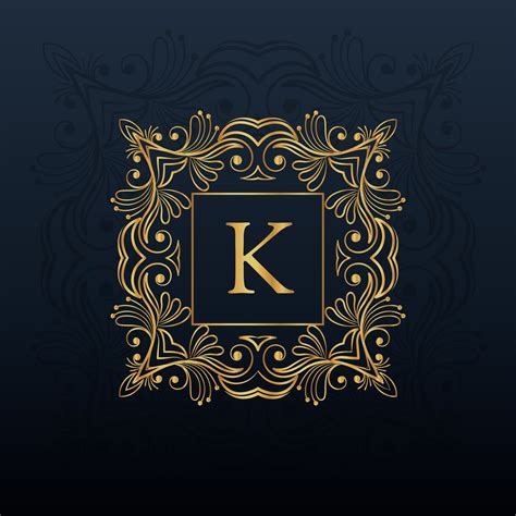 K Letter 3d Logos Design