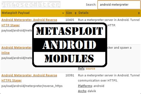 Metasploit Android 的图像结果