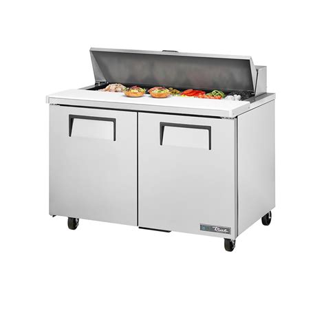 True TSSU-48-12-HC 48 3/8" 2 Door Refrigerated Sandwich Prep Table ...
