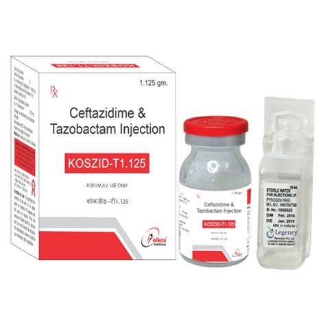 KOSZID-T-1.125 Injection Elkos Healthcare Pvt. Ltd.