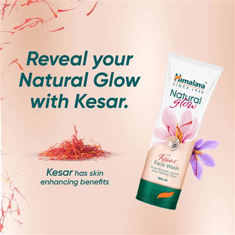 Himalaya Natural Glow Kesar Face Wash - For a Natural Glow – Himalaya ...