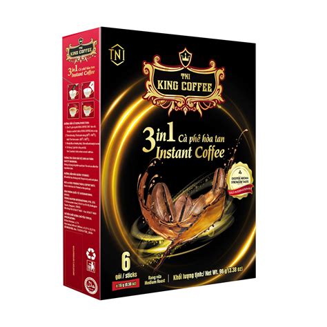 King Coffee 3in1 Instant Vietnamese Coffee Packets India | Ubuy