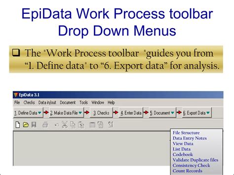 Image result for Epidata Tutorial