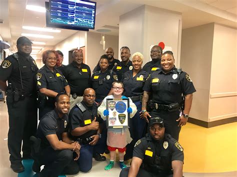 Birmingham Police visit Children's patient Gunnar Herndon - al.com