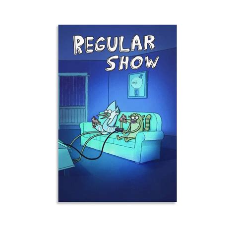 Buy COLLAEANSG Regular Show 3 Comedy Anime Animated Sitcoms Canvas ...