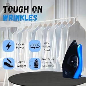 Buy Commando Demer 800 watt Light Weight Dry Iron | Automatic Iron ...