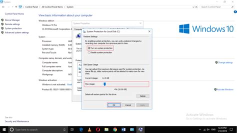 System Protection for Windows 10 的图像结果