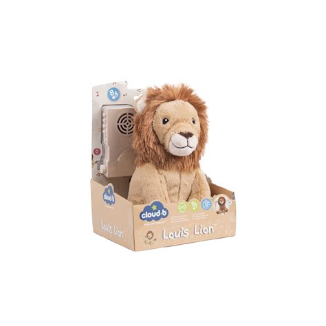 Louis The Lion Smart Sensor Sound Soother | Linen Chest