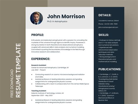 Google Docs Resume Template