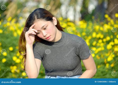 Sad Beautiful Minority Person Stock Photo - Image of solemn, attractive ...