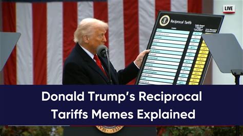 What's The Deal With 'Donald Trump's Reciprocal Tariffs'? The Trump ...