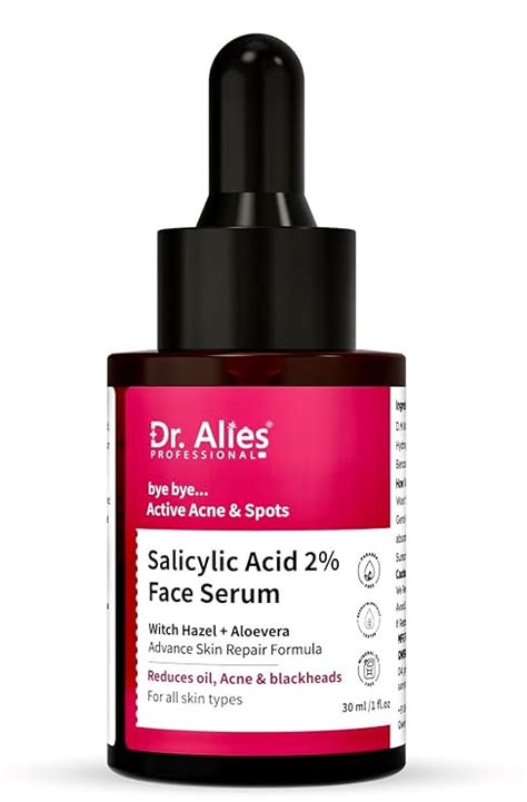 Dr. Alies - Professional 2% Salicylic Acid Face Serum with Witch Hazel ...