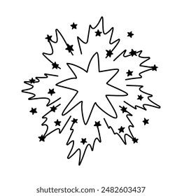 Image result for Exploding Star Template