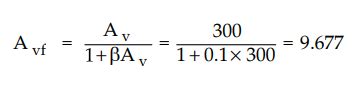 Summary of Effect of Negative Feedback on Amplifier - Solved Example ...