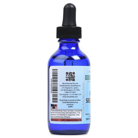 Buy (Glass Bottle) Good State Liquid Ionic Selenium Ultra Concentrate ...