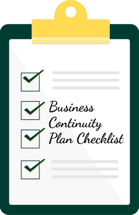 Business Continuity Plan Testing Checklist 的图像结果