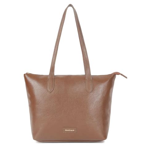Buy Fastrack Tan Brown Office Tote Bag for Women at Amazon.in