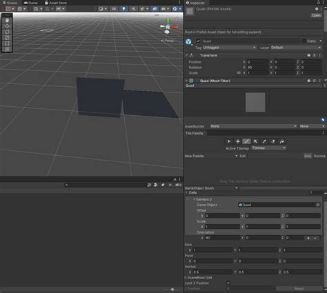 Image result for Unity Tile Map GameObject Brush
