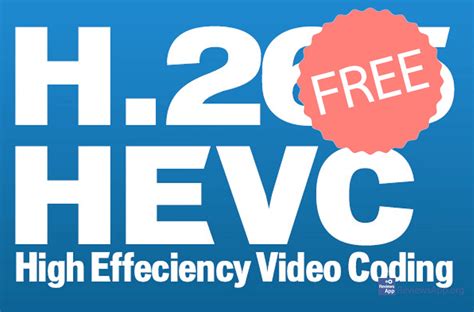 Image result for HEVC Codec Free