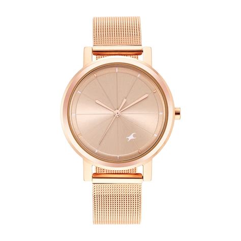 Buy Fastrack Analog Rose Gold Dial Women's Watch-68028WM01 at Amazon.in