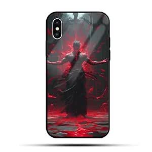 Kirmada Raktabija 2 Mythological Art Glass Mobile Cover for iPhone X ...