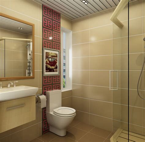 现代简约二居室卫生间装修图片欣赏-房天下装修效果图