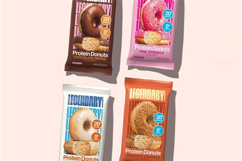 Legendary Protein Donuts beat most bars in protein to calorie ratio