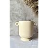 Buy Craftribal Ceramic Handle Pot/Vase | Ceramic Flower Vase |Aesthetic ...