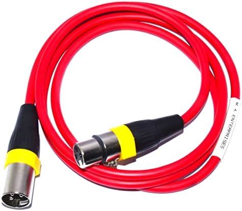 MA XLR Male To Female Cable 3 pin Microphone Mic extension Balanced ...