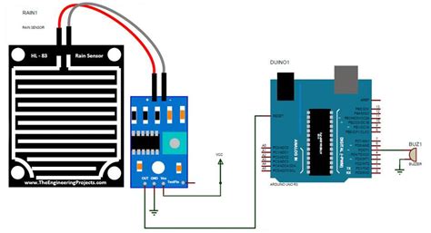 raindrop module arduino