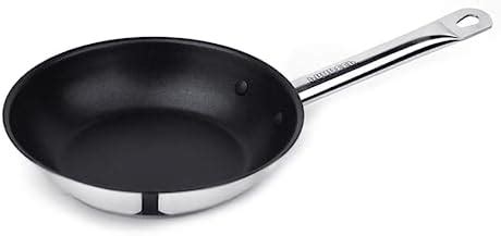 Buy amazon basics Stainless Steel Induction Non Stick Frying Pan, 24 cm ...