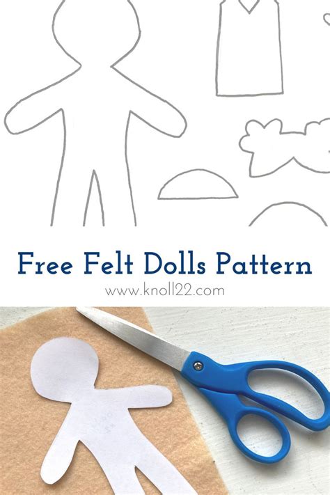 Felt Doll Tutorial 的图像结果