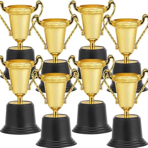Buy 24 Pack Gold Award Trophy Cups,5 Inch Gold Trophies Party Favors ...