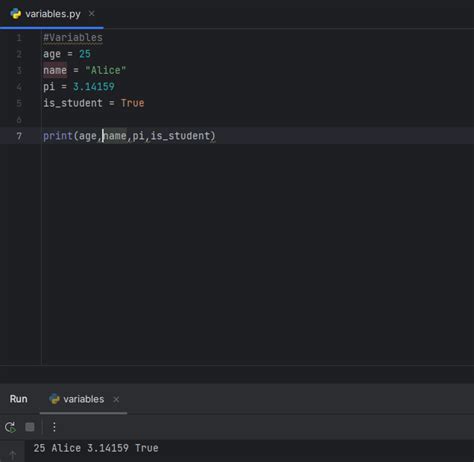 What Is a Variable Python 的图像结果
