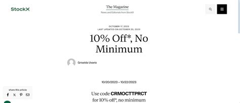 Image result for Code De Reduction Stockx