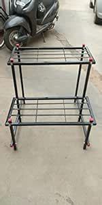 Protons double step Ms flower stand : Amazon.in: Garden & Outdoors