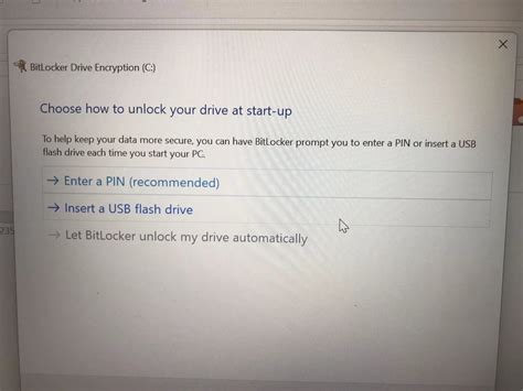 Image result for BitLocker Pin