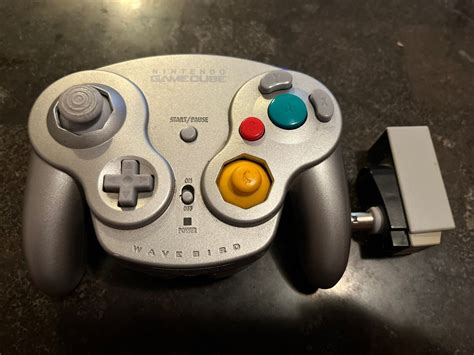 Nintendo Gamecube Wavebird Wireless Controller - Platinum 45496950538 ...