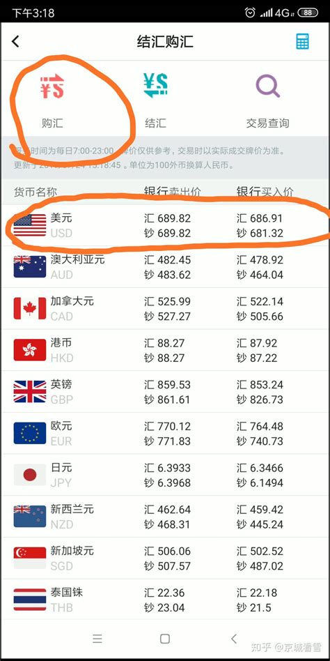 以中国银行app为例教你如何通过手机银行进行外汇买卖 - 知乎