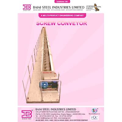 Inquiry Now Bajaj 201 Saw Gin Machine Leaflet | Indian Business Portal