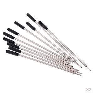 Bnf® Pack of 20Pcs Nib Metal Ballpoint Pen Sign Pen Refills Black Or ...