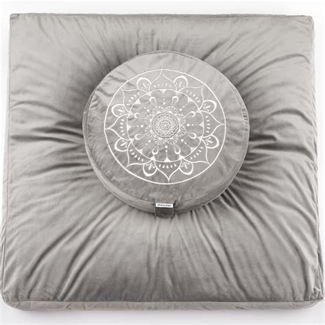 Amazon.com: Mandala Meditation Cushion, Boho Meditation Mat, Meditation ...