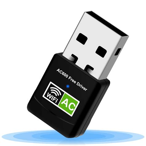 AC600 USB WiFi Adapter for PC, Driver Free Wireless Network Adapter for ...