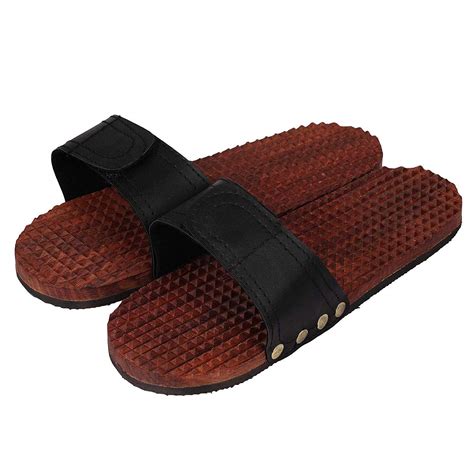 Happie Shopping Manual Wooden Foot Acupressure Slipper Massager (Ideal ...