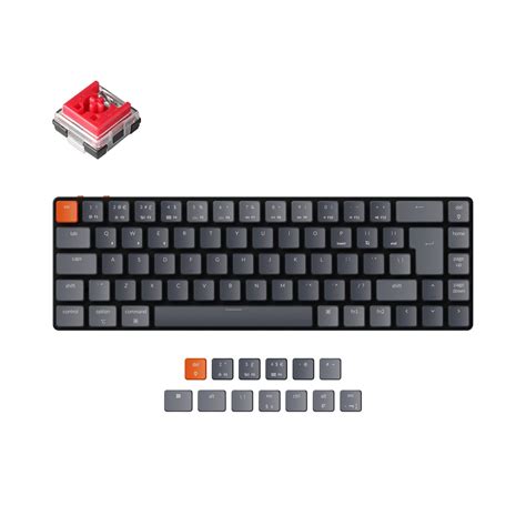 Buy Keychron K7 68-Key Ultra-Slim Hot-swappable Mechanical Keyboard for ...