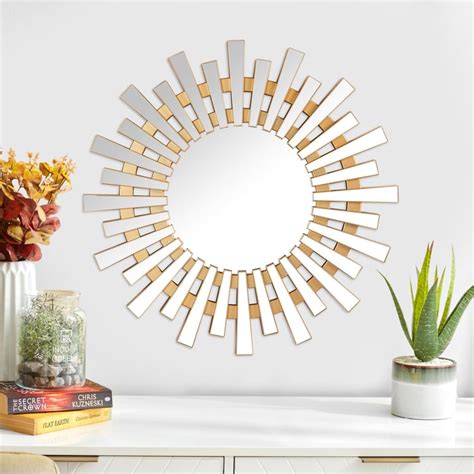 Buy Corsica Reflection Round Decorative Mirror - 54.5cm from Corsica by ...