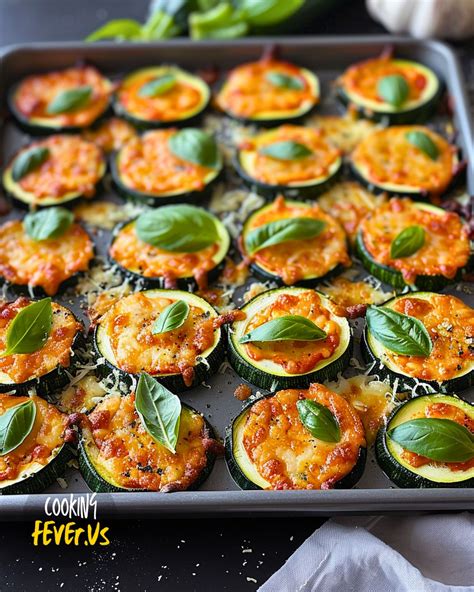 Zucchini Pizza Bites (4 Ingredients Only)
