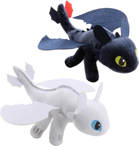 Toothless Dragon Plush - Night Light Fury Stuffed Animal Plush Figure Toys for Children Fans ...