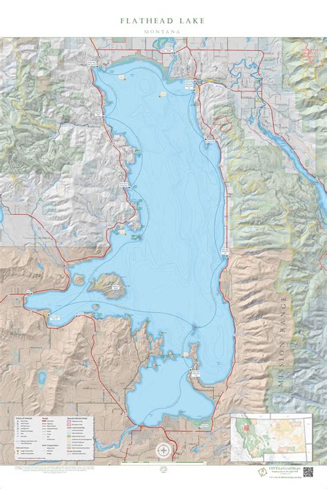 How Deep Is Flathead Lake In Montana